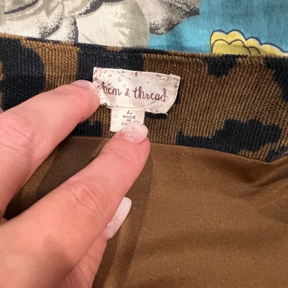 Hem & Thread Leopard Skort - Picture 2 of 2